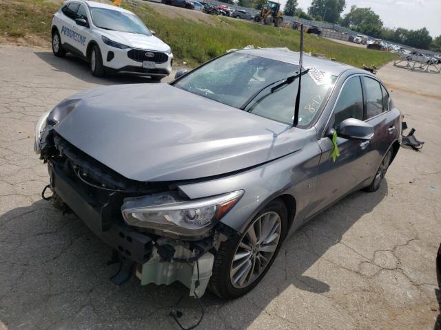 INFINITI Q50 LUXE 2018 with VIN JN1EV7AR3JM445455 - Photo from auction