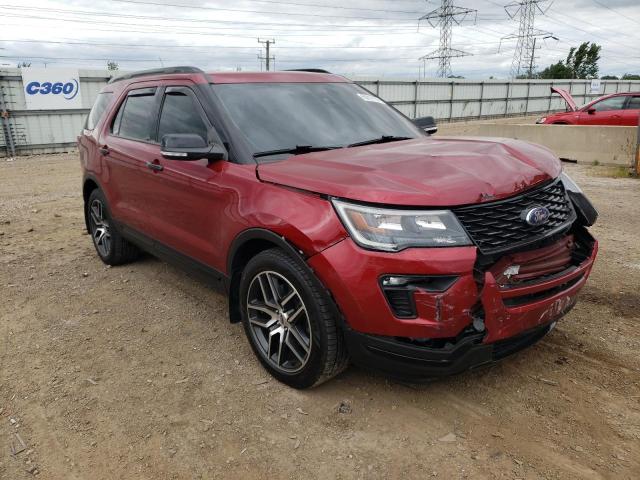 Photo 4 from auction – 2019 FORD EXPLORER S with VIN 1FM5K8GT7KGB35822