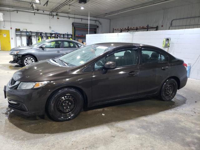 HONDA CIVIC LX 2013 with VIN 2HGFB2F56DH551507 - Photo from auction
