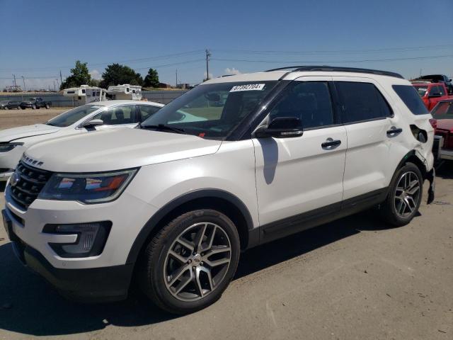 FORD EXPLORER S 2017 with VIN 1FM5K8GT6HGD90857 - Photo from auction