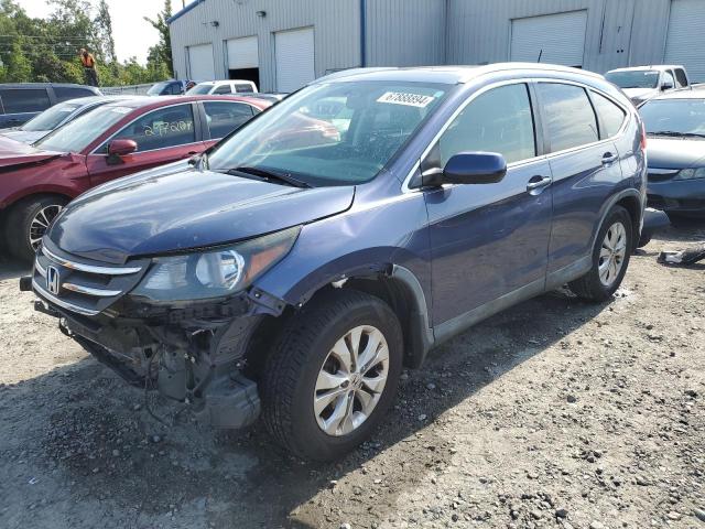 HONDA CR-V EXL 2012 with VIN JHLRM3H71CC011576 - Photo from auction
