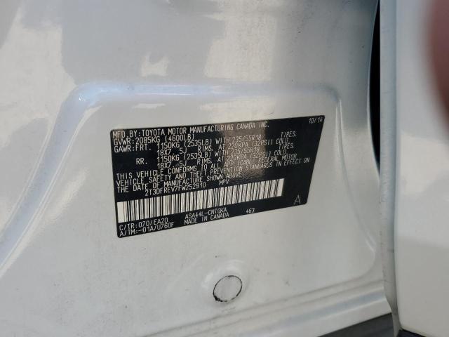 Photo 14 from auction – 2015 TOYOTA RAV4 LIMIT with VIN 2T3DFREV7FW252910