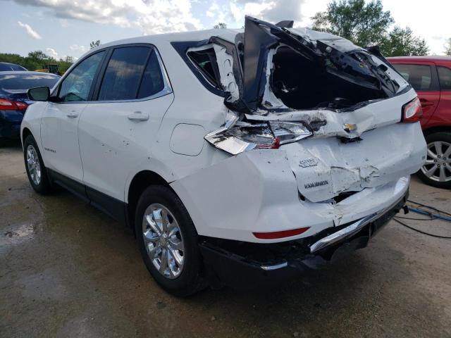 Photo 2 from auction – 2021 CHEVROLET EQUINOX LT with VIN 3GNAXKEVXMS127828