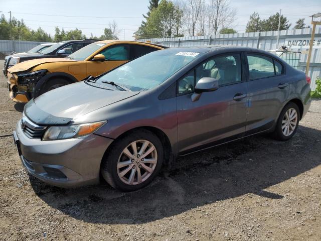 HONDA CIVIC EXL 2012 with VIN 2HGFB2F95CH004309 - Photo from auction