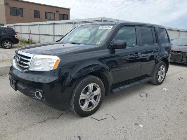 HONDA PILOT EXL 2013 with VIN 5FNYF4H55DB054586 - Photo from auction