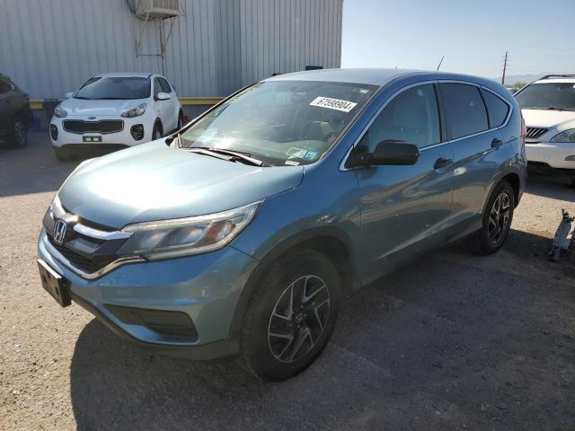 HONDA CR-V SE 2016 with VIN 2HKRM4H44GH656435 - Photo from auction