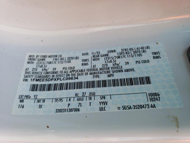 Photo 14 from auction – 2023 FORD BRONCO BAS with VIN 1FMEE5DPXPLC09634