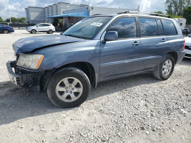TOYOTA HIGHLANDER 2003 with VIN JTEGF21A030093215 - Photo from auction