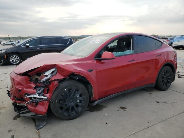 TESLA MODEL Y 2022 with VIN 7SAYGDEE6NA020563 - Photo from auction