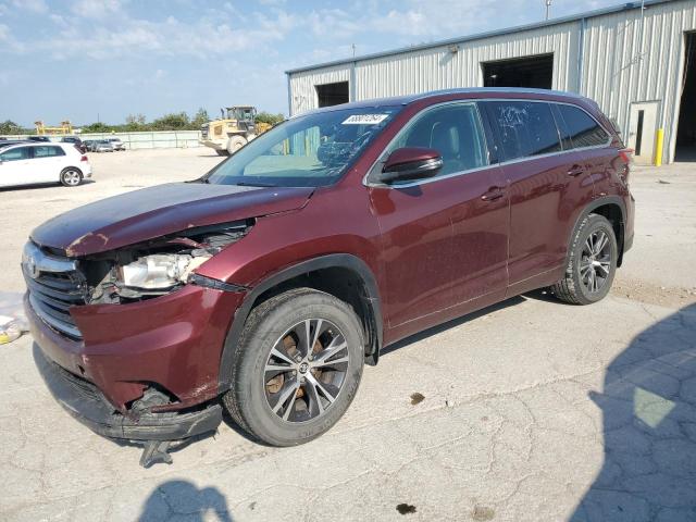 TOYOTA HIGHLANDER 2016 with VIN 5TDJKRFH4GS239011 - Photo from auction