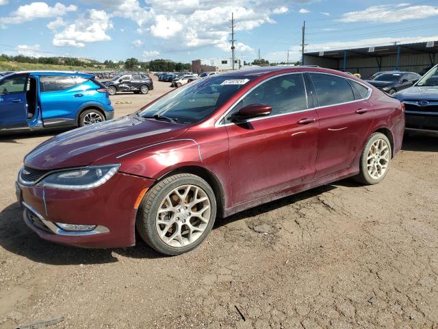 CHRYSLER 200 C 2015 with VIN 1C3CCCEG8FN656863 - Photo from auction