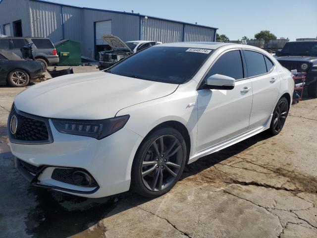ACURA TLX TECH+A 2018 with VIN 19UUB2F6XJA013418 - Photo from auction