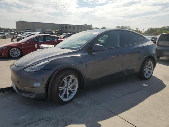 TESLA MODEL Y 2021 with VIN 5YJYGDEE0MF122181 - Photo from auction
