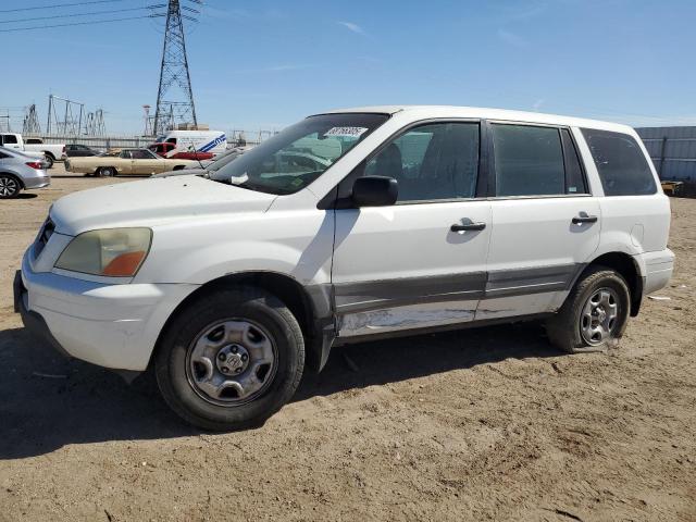 HONDA PILOT LX 2005 with VIN 2HKYF181X5H526408 - Photo from auction