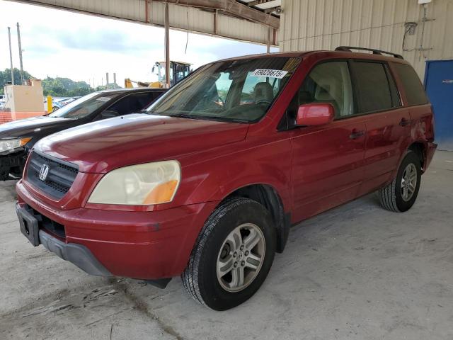 HONDA PILOT EXL 2005 with VIN 5FNYF18505B042166 - Photo from auction