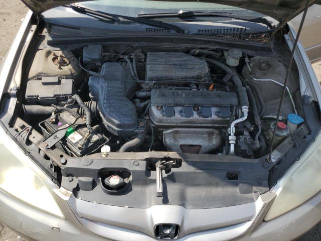 Photo 11 from auction – 2005 HONDA CIVIC LX with VIN 2HGES16645H544278