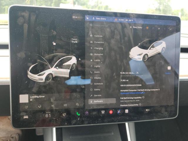 Photo 9 from auction – 2019 TESLA MODEL 3 with VIN 5YJ3E1EAXKF472569