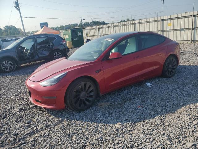 TESLA MODEL 3 2022 with VIN 5YJ3E1EC6NF142854 - Photo from auction