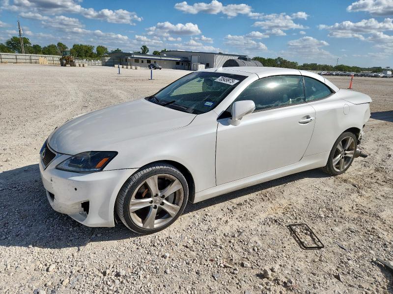 LEXUS IS 2012 with VIN JTHFE2C21C2508831 - Photo from auction
