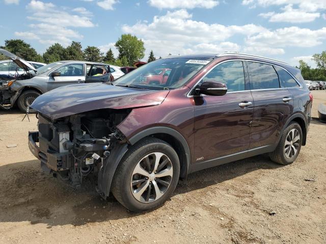 KIA SORENTO EX 2016 with VIN 5XYPHDA16GG003608 - Photo from auction