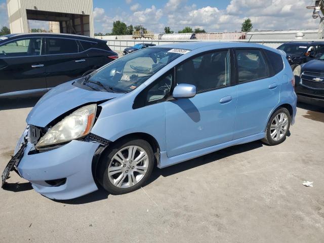 HONDA FIT 2010 with VIN JHMGE8H43AC032980 - Photo from auction