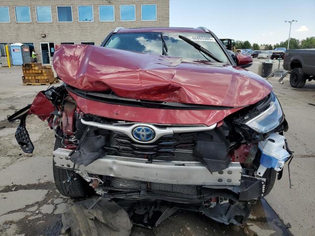 Photo 5 from auction – 2023 TOYOTA HIGHLANDER with VIN 5TDKBRCH4PS116351