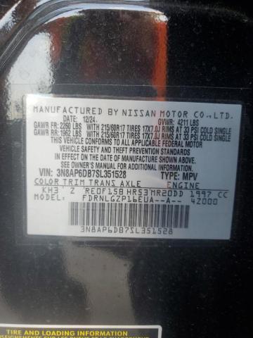 Photo 14 from auction – 2025 NISSAN KICKS SR with VIN 3N8AP6DB7SL351528