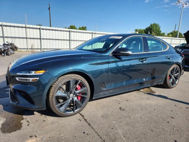 GENESIS G70 BASE 2023 with VIN KMTG54TE6PU116130 - Photo from auction