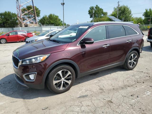 KIA SORENTO EX 2018 with VIN 5XYPH4A50JG346425 - Photo from auction
