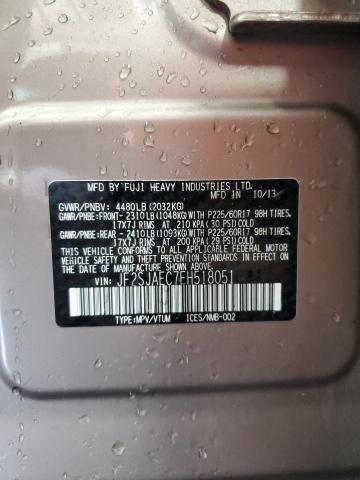 Photo 14 from auction – 2014 SUBARU FORESTER 2 with VIN JF2SJAEC7EH518051