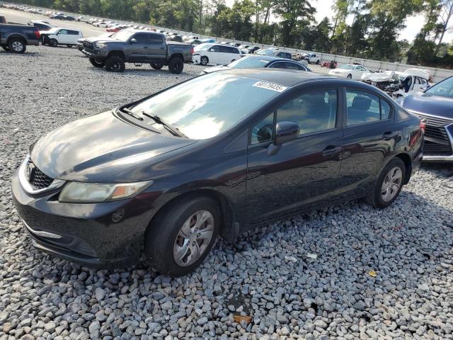 HONDA CIVIC LX 2014 with VIN 19XFB2F57EE034101 - Photo from auction