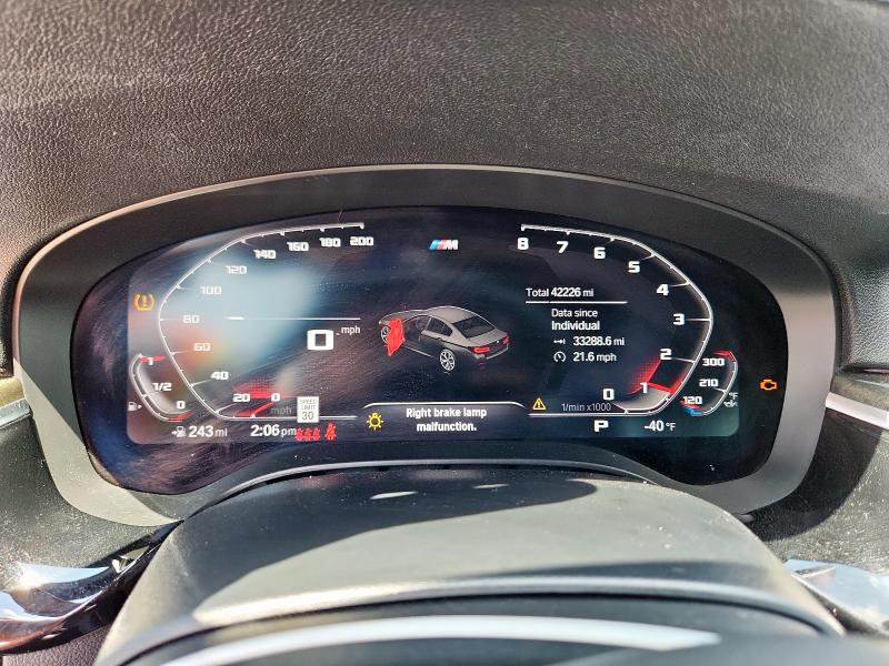 Photo 9 from auction – 2021 BMW 540 I with VIN WBA53BJ05MCF53805