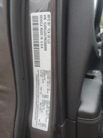 Photo 14 from auction – 2021 DODGE DURANGO GT with VIN 1C4RDJDG7MC556609