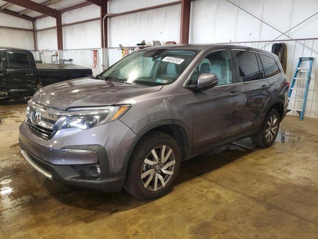 HONDA PILOT EXL 2021 with VIN 5FNYF6H55MB090757 - Photo from auction