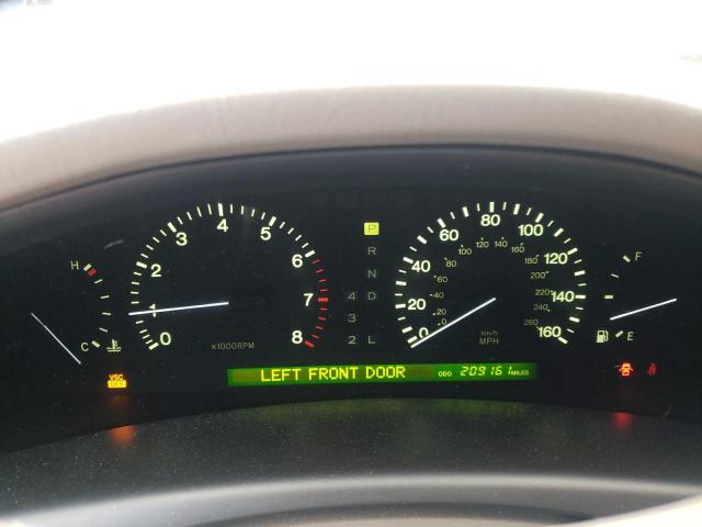 Photo 9 from auction – 1999 LEXUS LS 400 with VIN JT8BH28F4X0167041