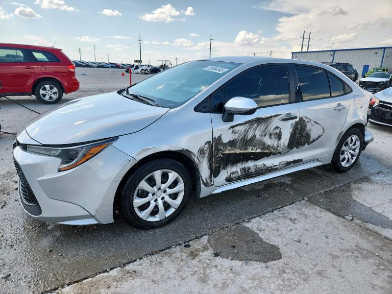 TOYOTA COROLLA LE 2021 with VIN 5YFEPMAE4MP254924 - Photo from auction