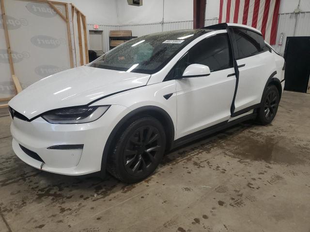 TESLA MODEL X 2022 with VIN 7SAXCBE63NF343217 - Photo from auction