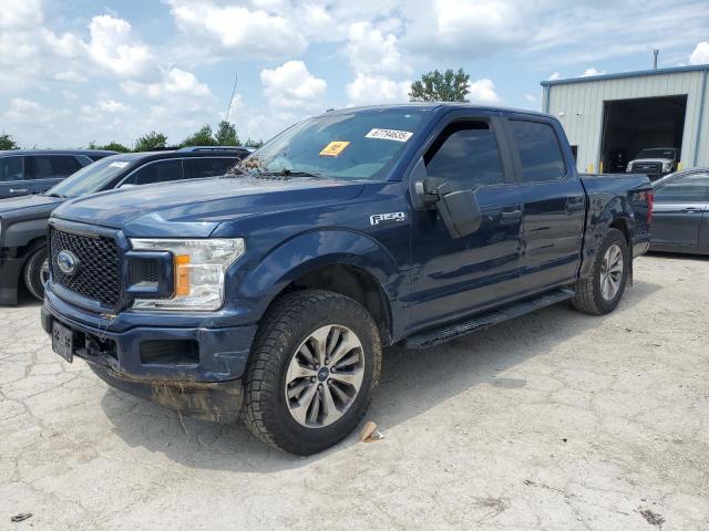 FORD F150 SUPERCREW 2018 with VIN 1FTEW1CP0JFB51695 - Photo from auction