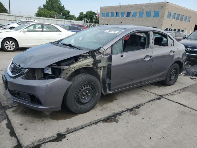 HONDA CIVIC LX 2014 with VIN 19XFB2F50EE259475 - Photo from auction