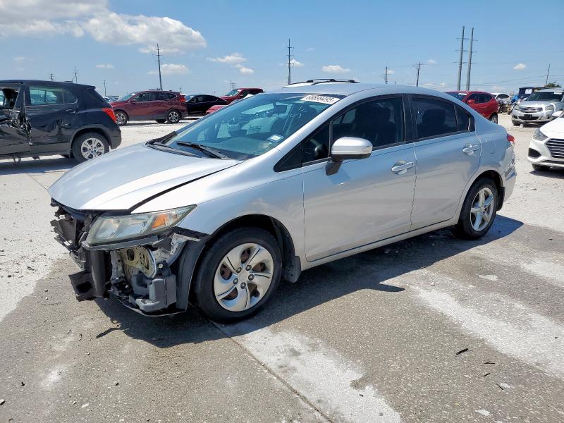 HONDA CIVIC LX 2015 with VIN 2HGFB2F55FH527086 - Photo from auction