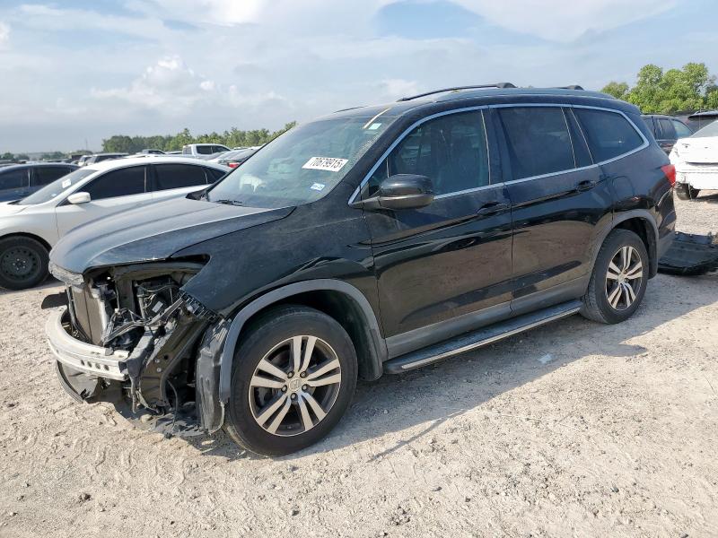 HONDA PILOT EXLN 2017 with VIN 5FNYF6H79HB021030 - Photo from auction