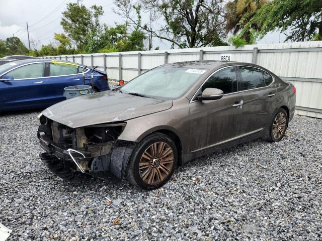 KIA CADENZA PR 2014 with VIN KNALN4D79E5165646 - Photo from auction