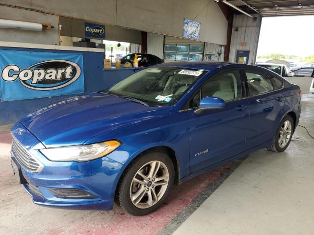 FORD FUSION SE 2018 with VIN 3FA6P0LU7JR235488 - Photo from auction