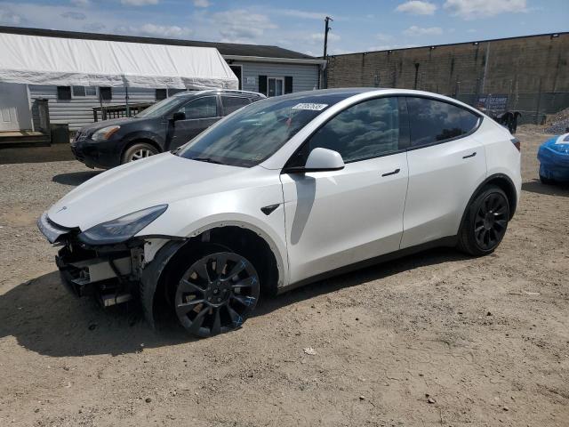 TESLA MODEL Y 2021 with VIN 5YJYGDEE9MF204636 - Photo from auction