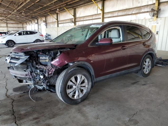 HONDA CR-V EXL 2012 with VIN 5J6RM3H7XCL040727 - Photo from auction