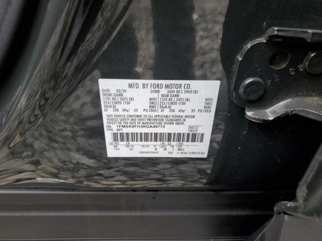 Photo 14 from auction – 2024 FORD EXPLORER L with VIN 1FMSK8FH3RGA49773