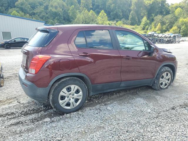 Photo 3 from auction – 2016 CHEVROLET TRAX LS with VIN 3GNCJKSB6GL228920