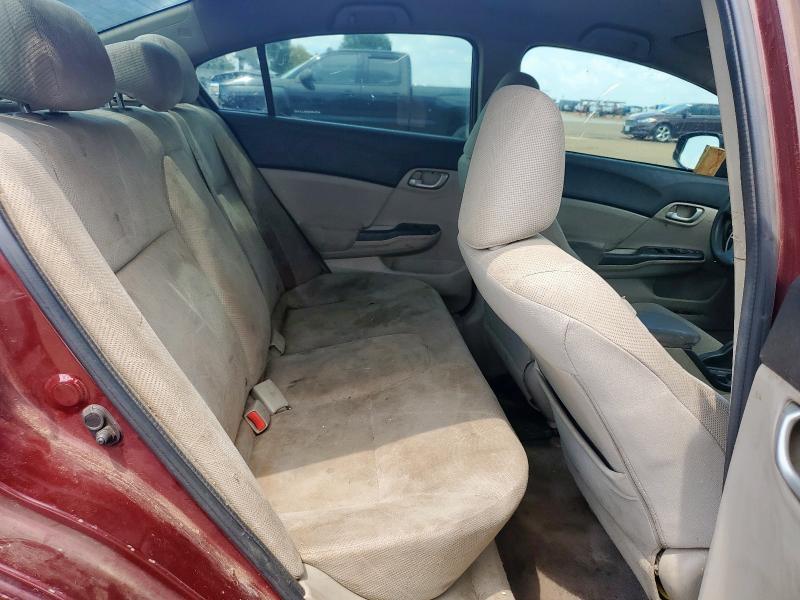 Photo 10 from auction – 2012 HONDA CIVIC LX with VIN 2HGFB2F54CH555411