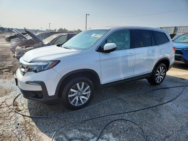 HONDA PILOT EXL 2021 with VIN 5FNYF6H53MB003759 - Photo from auction