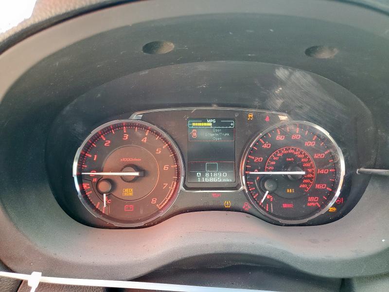 Photo 9 from auction – 2015 SUBARU WRX PREMIU with VIN JF1VA1D60F9819091